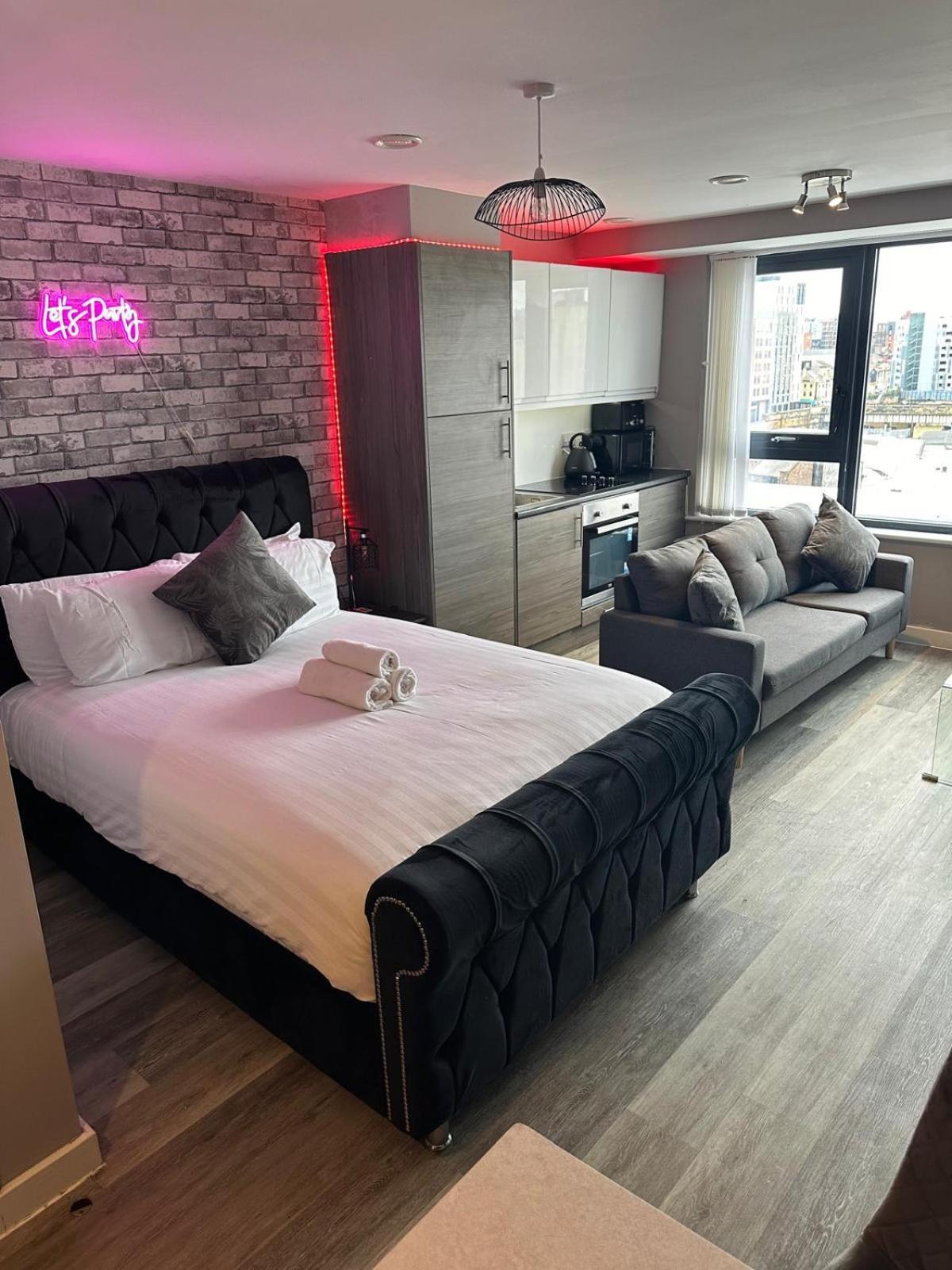 Apartament Stunning City View Studio Liverpool Zewnętrze zdjęcie